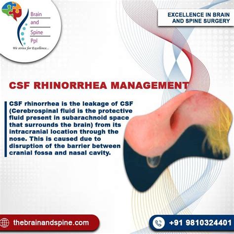 CSF rhinorrhoea (TAU protein)